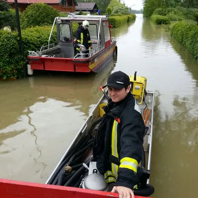Katastrophenschutz-Boot